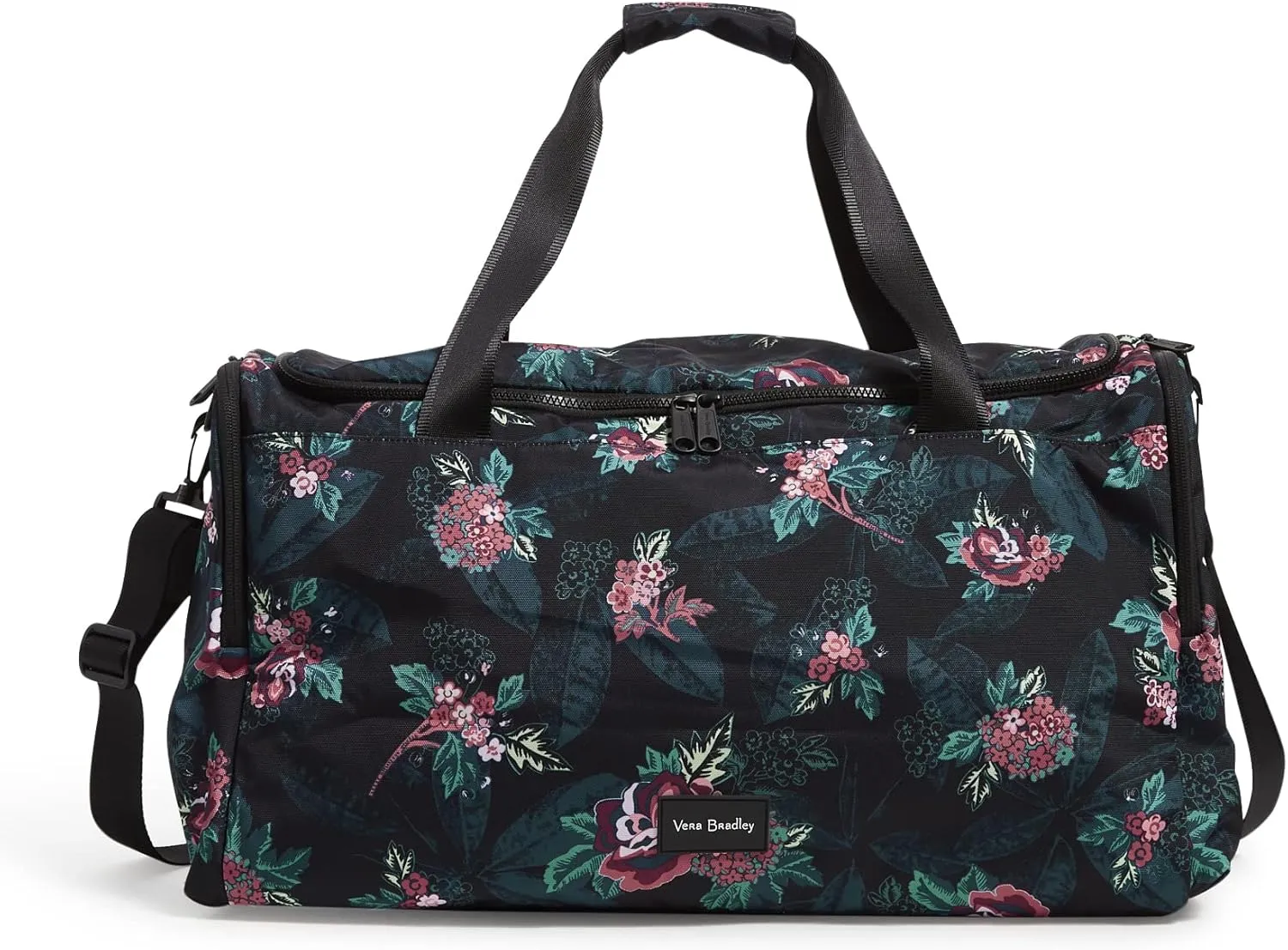 Vera Bradley Women's Recycled Lighten Up Reactive Travel Duffle Bag