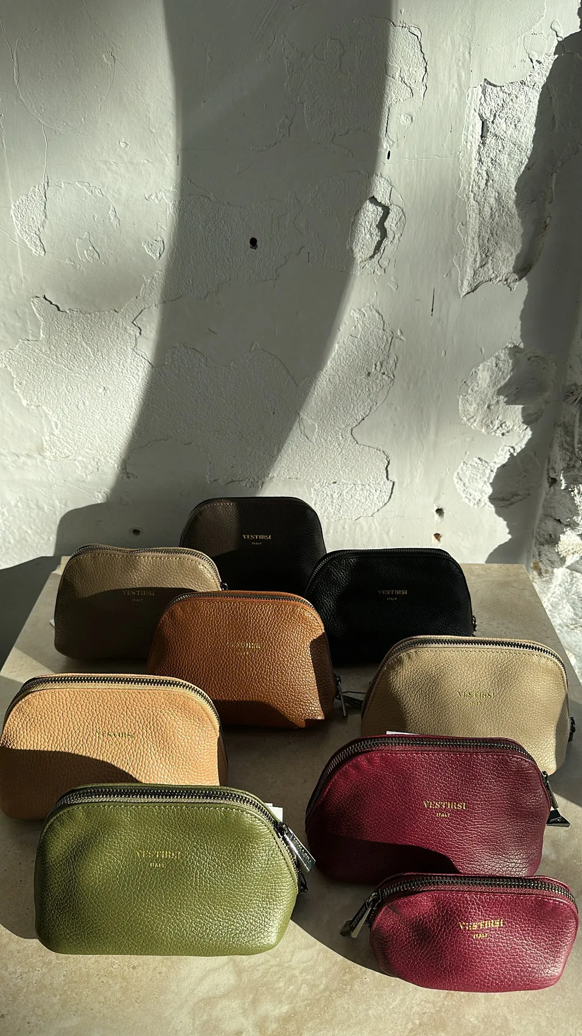 Vestirsi Cosmetic Pouch Duo Beige