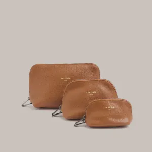 Vestirsi Cosmetics Pouch Trio Tan