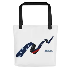 Veterans and Family Coalition Tote bag