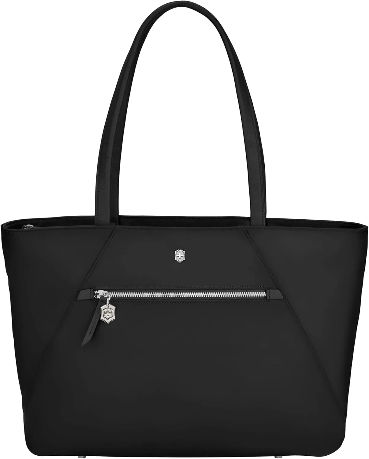 Victorinox Victoria Signature Tote - Professional Travel Laptop Bag for Women - Holds Computer & Tablet - Includes Clutch - 19 Liters, Black