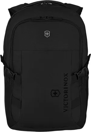 Victorinox VX Sport EVO Compact Backpack - Modern Backpack to Carry Travel Accessories - Includes Airflow Channels & Adjustable Straps - 20 Liters, Black