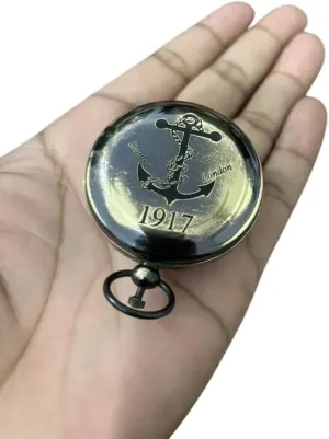 Vintage Antique Brass Stanely London Compass Brass Marine Pocket Compass Vintage Style Gift