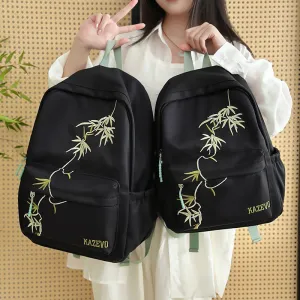 Vintage Chinese Style Embroidered Backpack – Unisex Large Capacity Casual Backpack