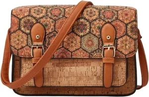 Vintage Kraft Pater Hippie Postman Messenger Bag Casual Retro Chic Boho Ethnic Gypsy Ibiza Street Medium Size