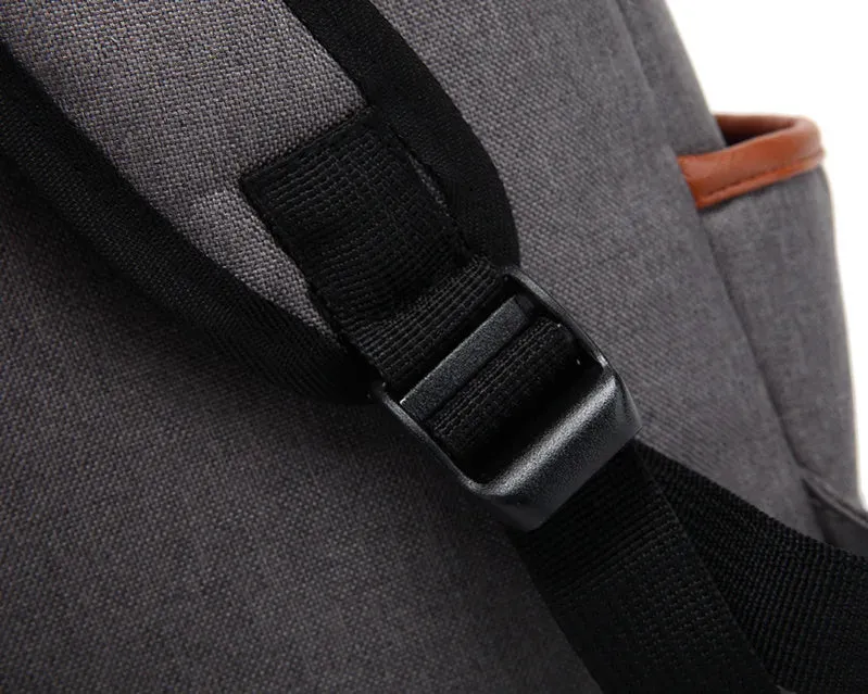 Vintage Unisex Oxford Waterproof Backpacks Large Capacity Men Travel Bag Women Students School Books 16 Inch Laptop Backpack