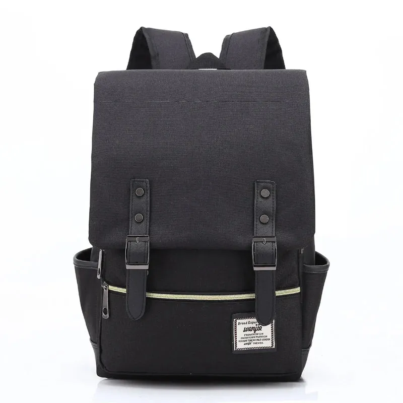 Vintage Unisex Oxford Waterproof Backpacks Large Capacity Men Travel Bag Women Students School Books 16 Inch Laptop Backpack