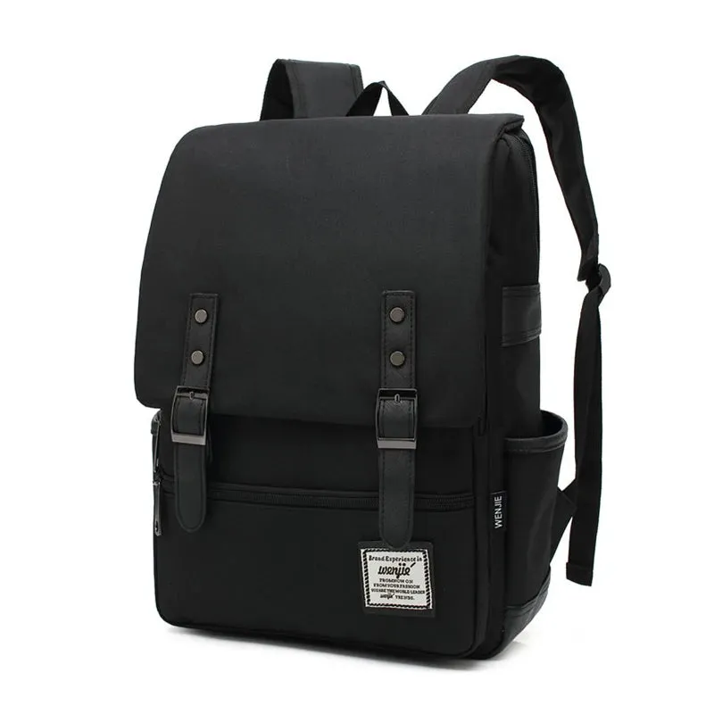 Vintage Unisex Oxford Waterproof Backpacks Large Capacity Men Travel Bag Women Students School Books 16 Inch Laptop Backpack