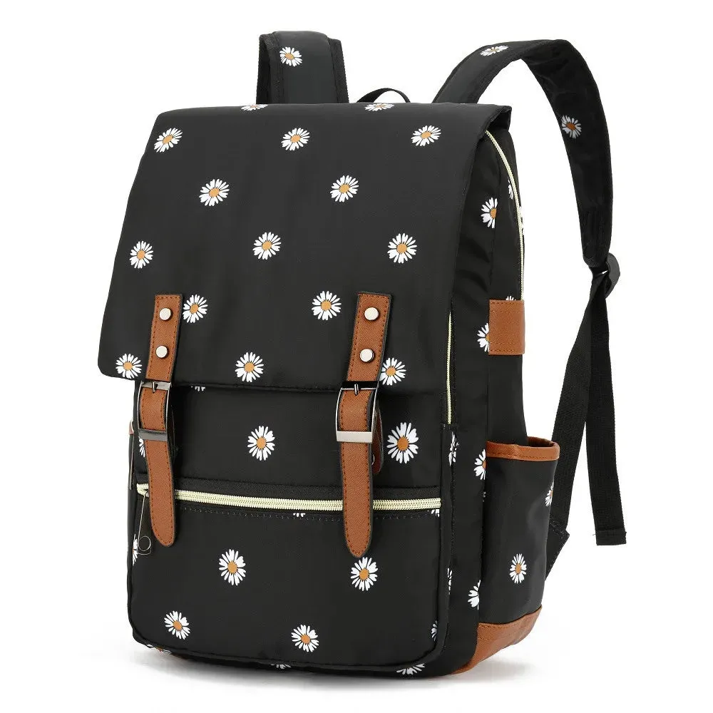 Vintage Unisex Oxford Waterproof Backpacks Large Capacity Men Travel Bag Women Students School Books 16 Inch Laptop Backpack