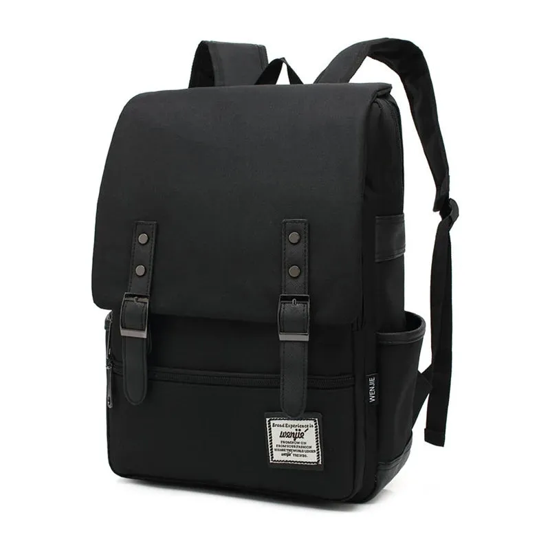 Vintage Unisex Oxford Waterproof Backpacks Large Capacity Men Travel Bag Women Students School Books 16 Inch Laptop Backpack