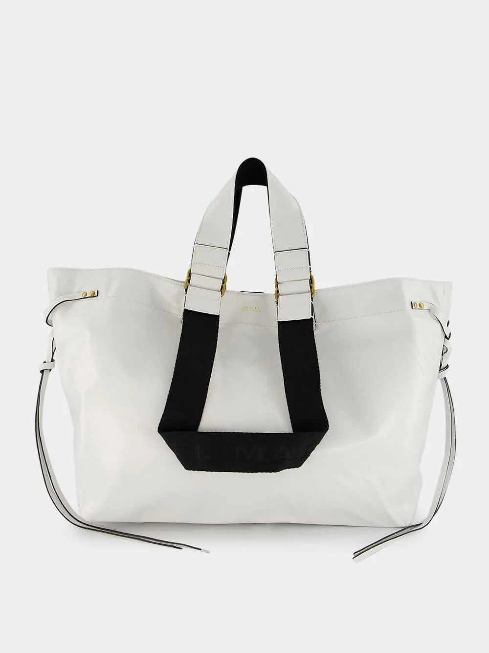 Wardy Crinkle-Effect Leather Tote Bag