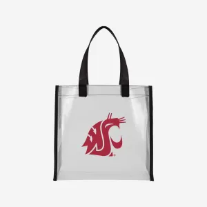 Washington State Cougars Clear Reusable Bag
