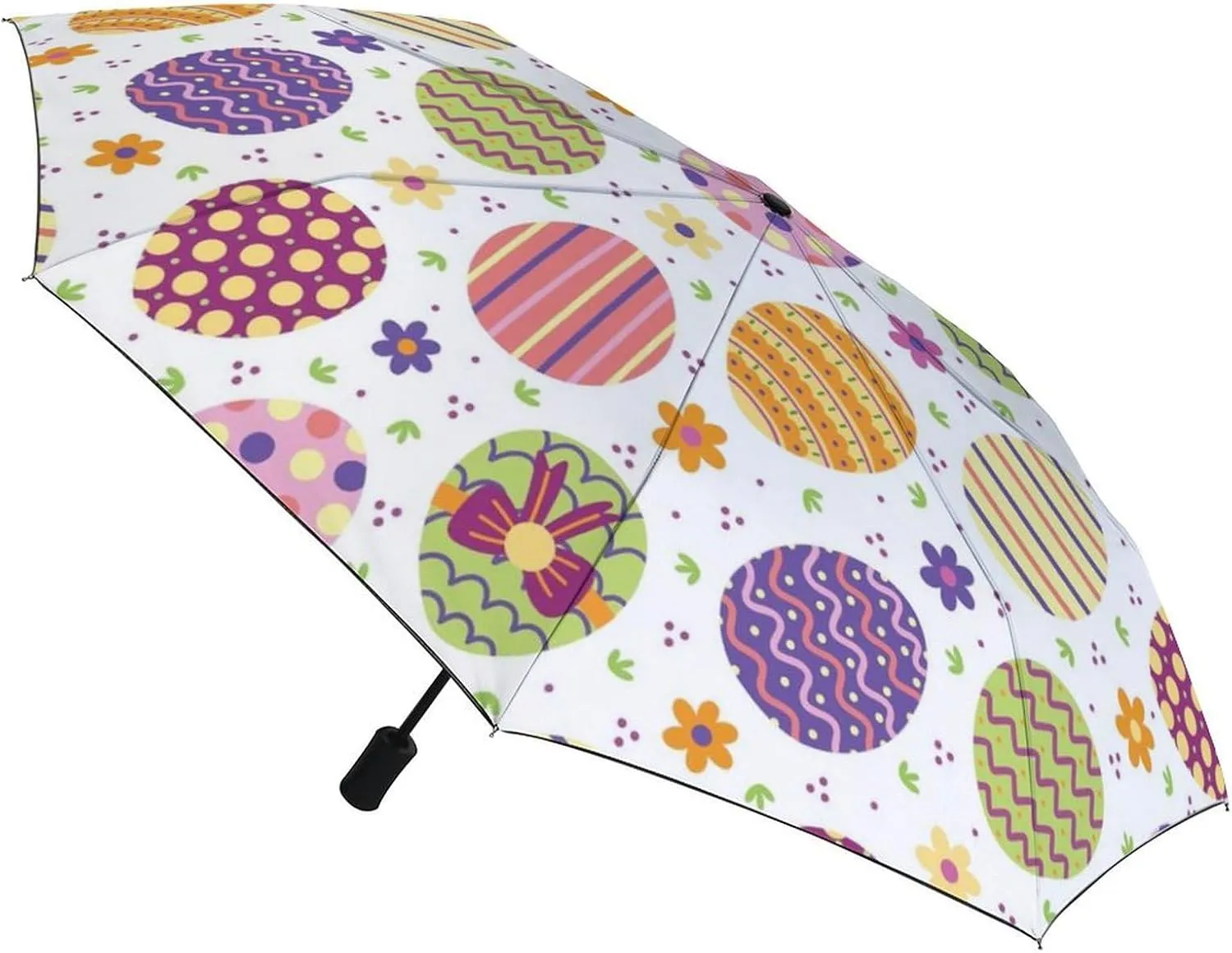 Windproof Travel Umbrellas for Rain,Groovy Flame Fire Pattern Durable & Compact Umbrella-Waterproof Canopy for Backpack, Purse, Portable, Umbrella for Travel