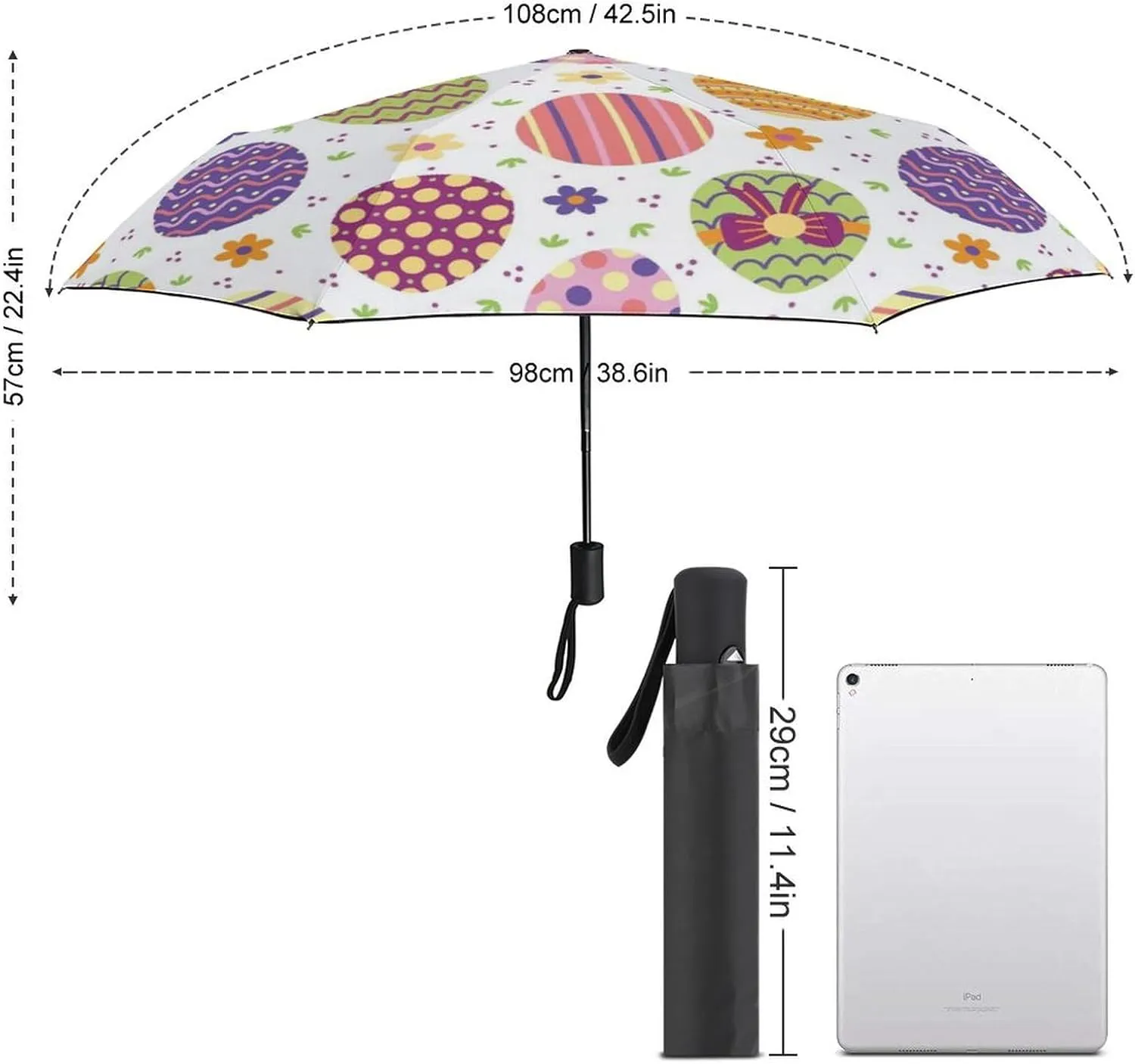 Windproof Travel Umbrellas for Rain,Groovy Flame Fire Pattern Durable & Compact Umbrella-Waterproof Canopy for Backpack, Purse, Portable, Umbrella for Travel