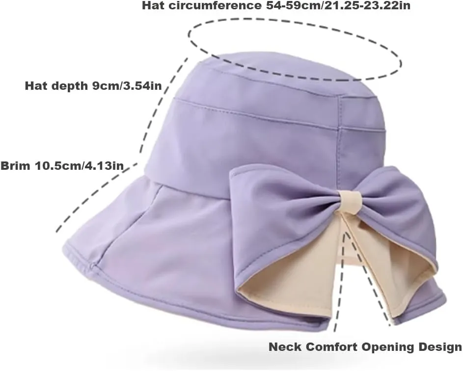 Womens Sun Hats Summer UPF 50  Large Brim Foldable Beach Sun Hat