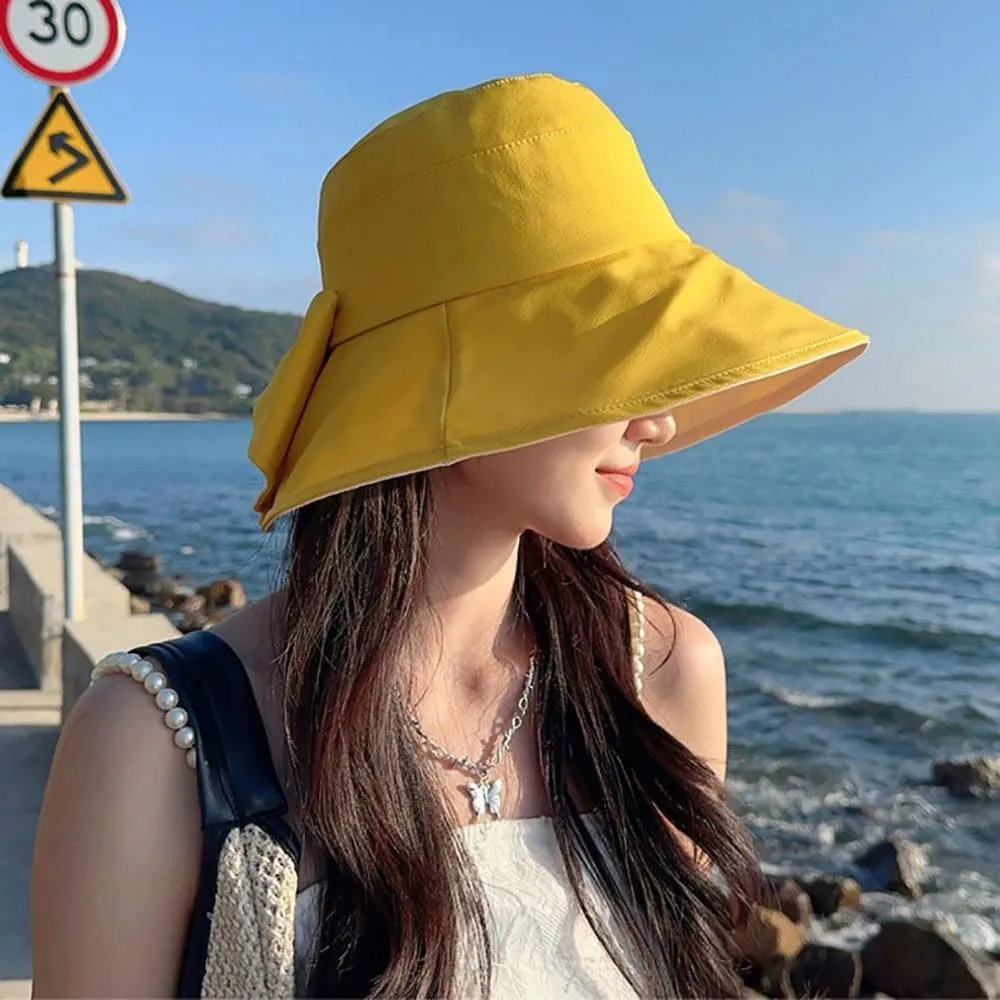 Womens Sun Hats Summer UPF 50  Large Brim Foldable Beach Sun Hat