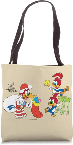 Woody Woodpecker Holiday Tote Bag