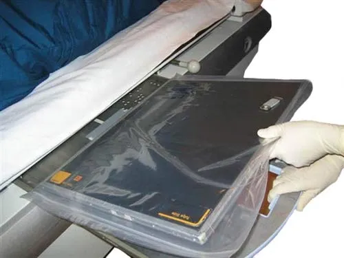 X-Ray Cassette/Receptor Covers - 22" x 24" Zip Top Disposable Bag, Fits DR Panels, 16x19 or 20x20 Receptors, 2 mil (Box of 100), USA Made