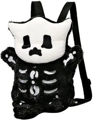 Y2k Backpack Halloween Cute Ghost Bag Purse Spooky Skull Skeleton Backpacks Ghost Shoulder Bag
