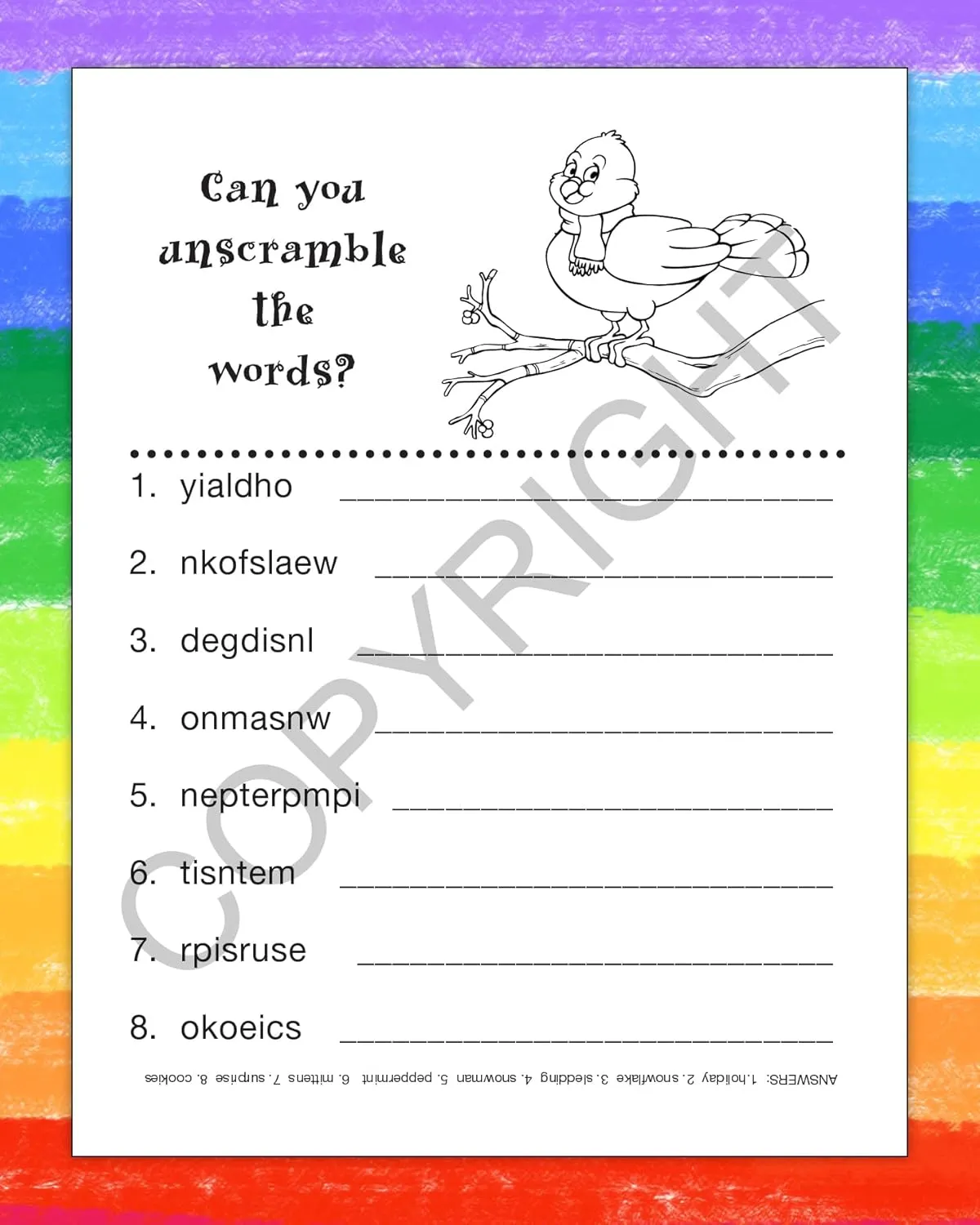 ZOCO – Holiday Fun – Custom Promotional Coloring Books (250 Bulk Pack, Without Crayons) – Christmas Stocking Stuffers, Xmas Party Favors, Puzzles, Mazes, Word Search, Activities for Kids