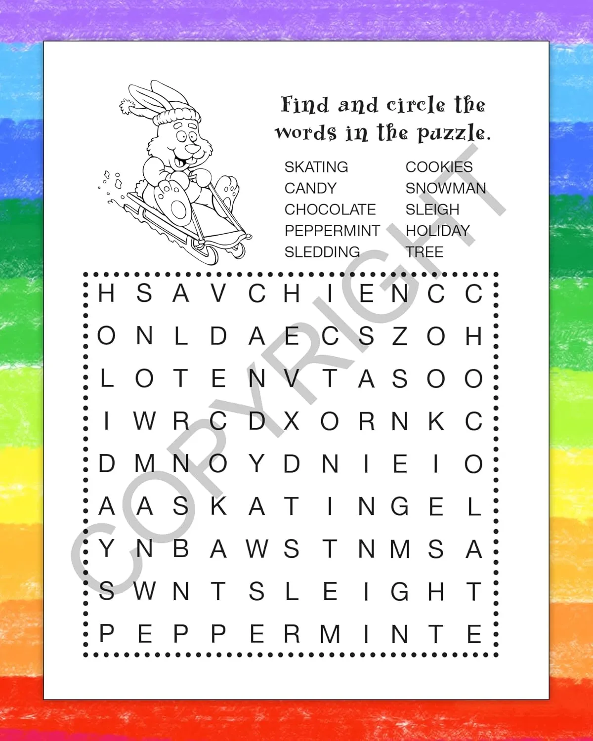 ZOCO – Holiday Fun – Custom Promotional Coloring Books (250 Bulk Pack, Without Crayons) – Christmas Stocking Stuffers, Xmas Party Favors, Puzzles, Mazes, Word Search, Activities for Kids