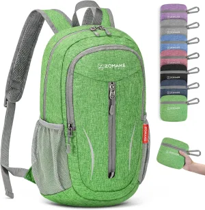 ZOMAKE 10L Small Packable Hiking Backpack - Lightweight Hiking Daypack - Tear Resistant Foldable Day Pack for Women Men